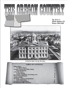 PNWPHS - Oregon Country Journal